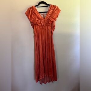 Women’s orange dress